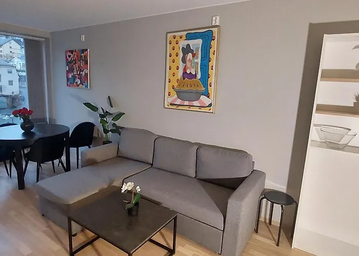 아파트 Bergen City Apartment *