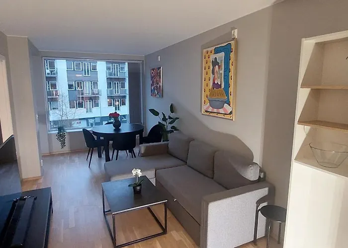 아파트 Bergen City Apartment